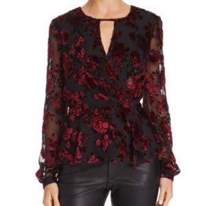 Parker Kat Velvet Burnout Top